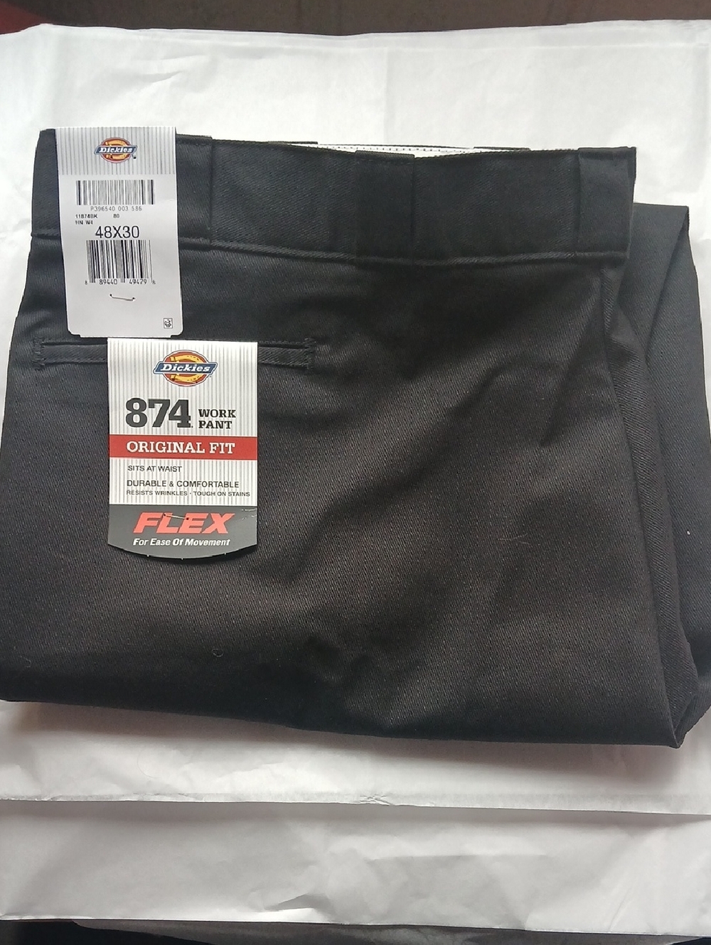 Dickies Black 874 Original Fit Work Pants